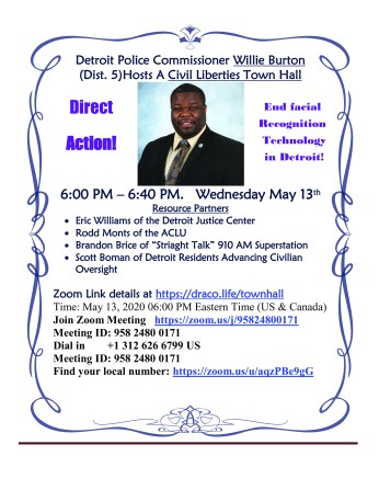 Willie Burton Civil Liberties Town Hall