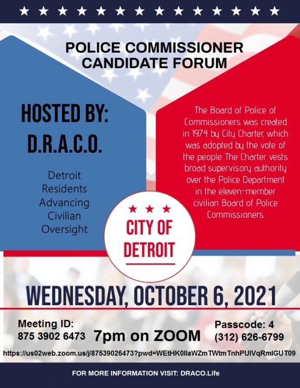 Police Commissioners Candidate Forum